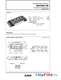 Datasheet QM15 производства Mitsubishi